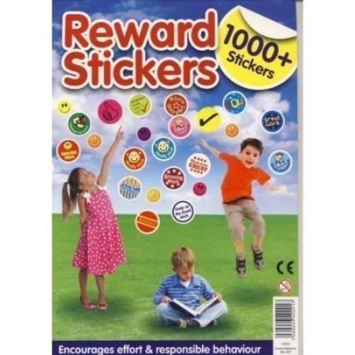Reward Stickers Pack - COUNTY A4 1000 CB535 for Teachers & Parents